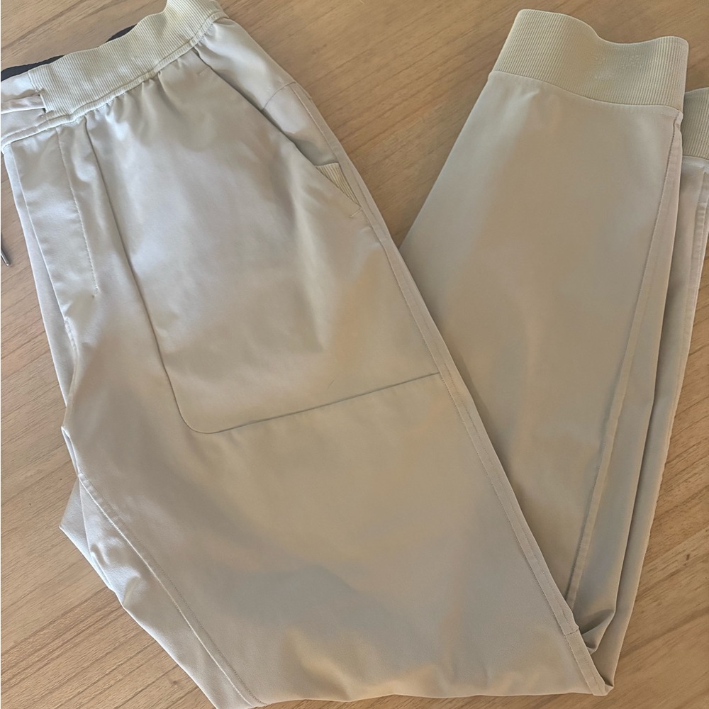 Beige Lululemon Jogger Pants Mens L